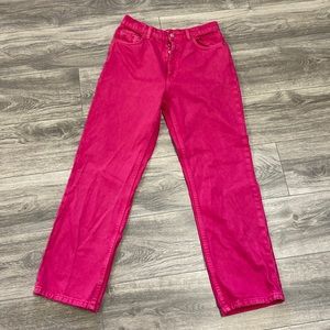 Pink Zara jeans